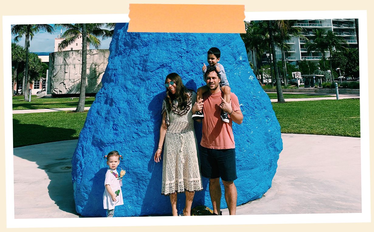 Nicole Berrie Nicole Berrie with her family in Miami