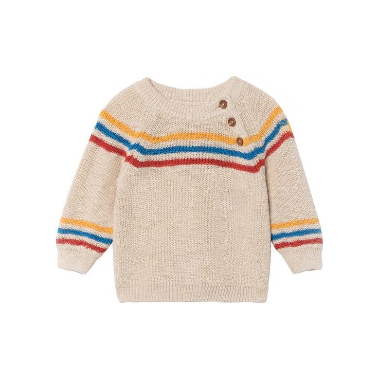 cream baby jumper