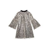 Sequin Hannah Dress, Silver