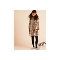 Sequin Hannah Dress, Silver