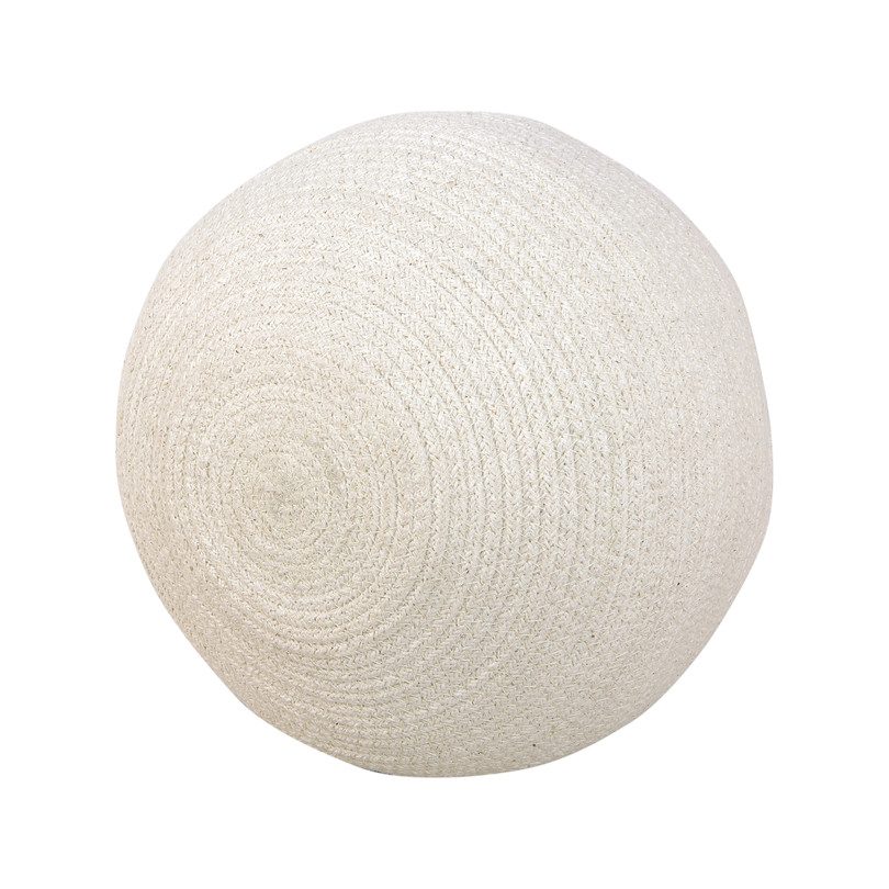 Bola Cotton Basket, Ivory Bola Cotton Basket, Ivory