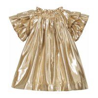 Opal Dress, Honey Lame