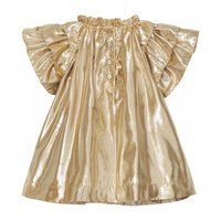 Opal Dress, Honey Lame