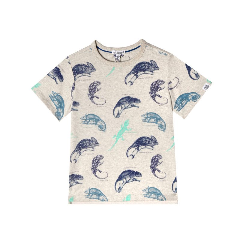 Logan T-Shirt, Grey Reptile Life Logan T-Shirt, Grey Reptile Life