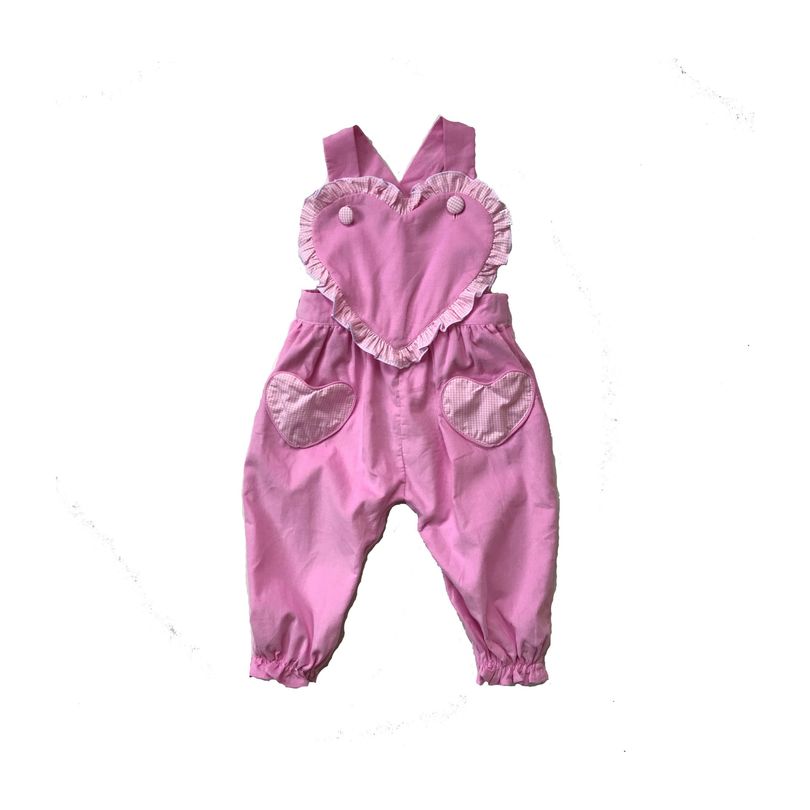 Valentine Dungarees, Rose Valentine Dungarees, Rose