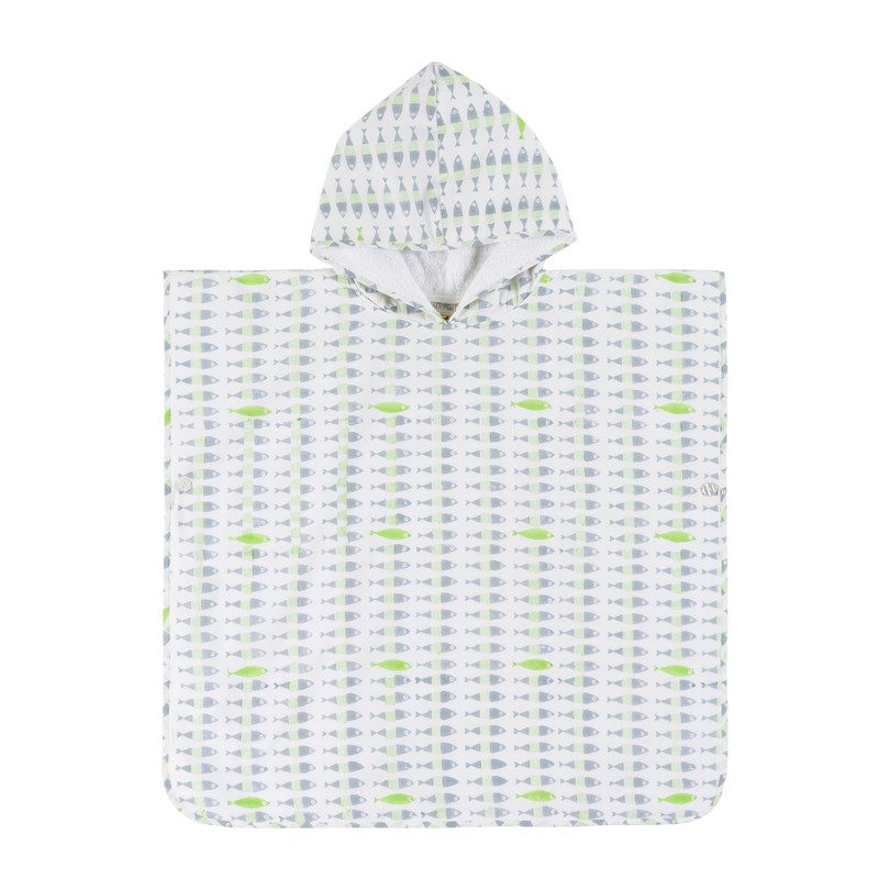 Kai Poncho, Soft Blue/Island Green Kai Poncho, Soft Blue/Island Green