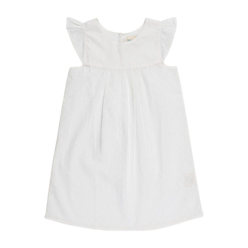 Anya Nightdress, White Swiss Dots Anya Nightdress, White Swiss Dots