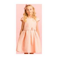 Twinkle Jacquard Party Dress, Pink