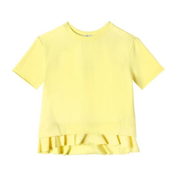 Summer Short Sleeve Sweatshirt, Lemon Drop Summer Short Sleeve Sweatshirt, Lemon Drop