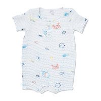 Muslin Henley Shortall, Little Fishies