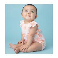 Muslin Sunsuit, Peach