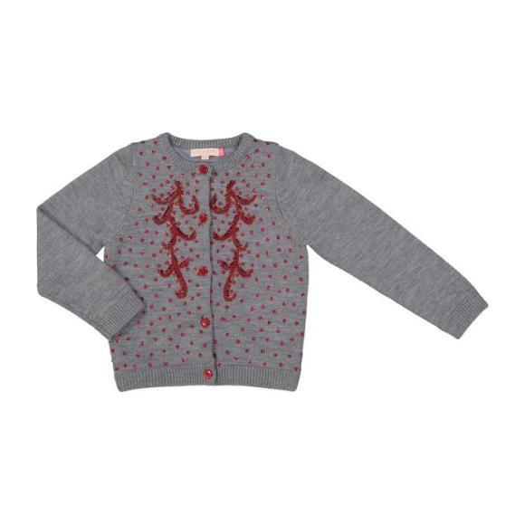 Maude Beaded Sweater, Grey Maude Beaded Sweater, Grey