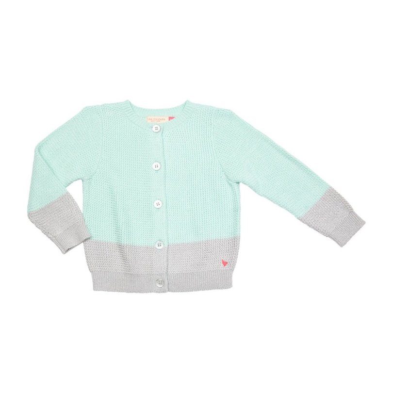 Maude Color Block Sweater, Wan Blue Maude Color Block Sweater, Wan Blue