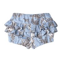 Toile de Jouy Baby Bloomer, Blue