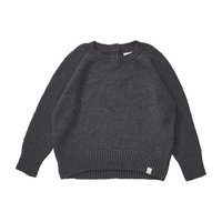 *Exclusive* Boucle Pullover, Blue Grey