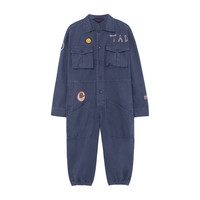 Grasshopper Jumpsuit, Blue Landscape