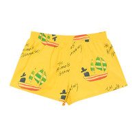 Puppy Swimsuit, Yellow Ships