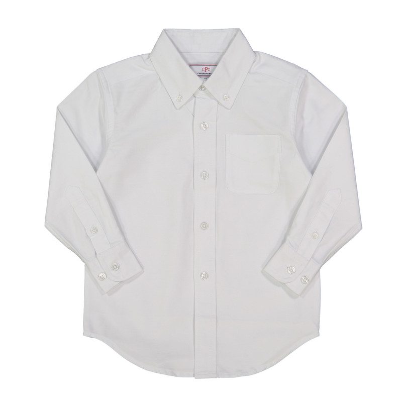 Owen Oxford Shirt, White Owen Oxford Shirt, White
