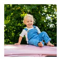 Dungarees, Cornflower Blue