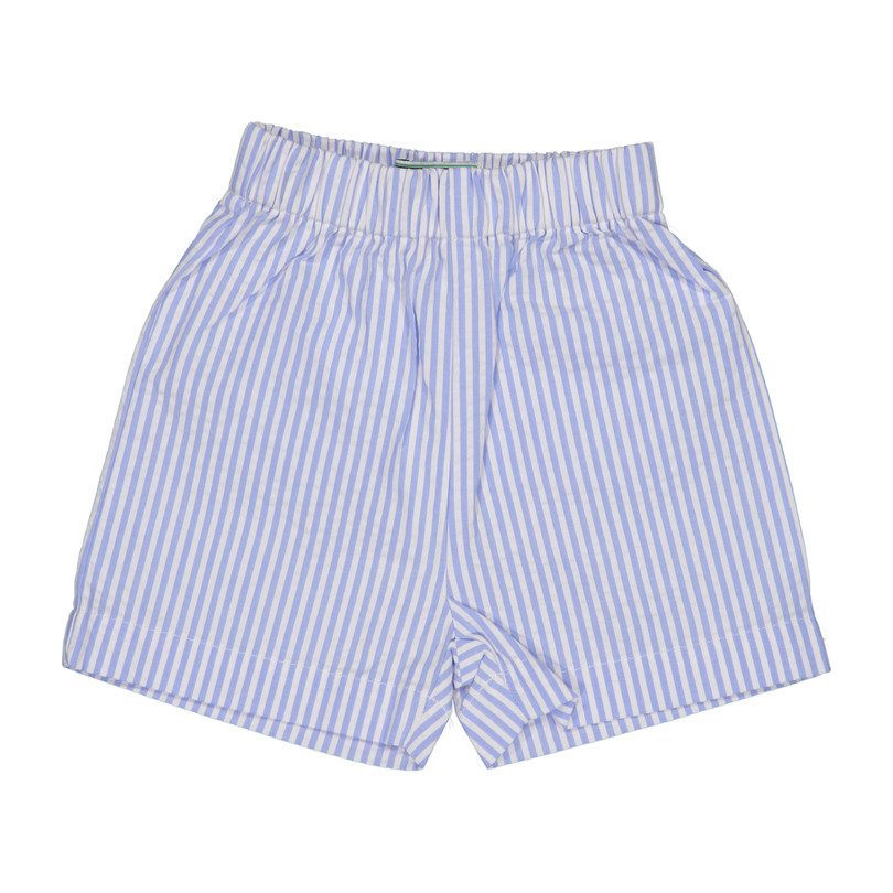 Dylan Seersucker Shorts, Blue/White - Shorts - Maisonette