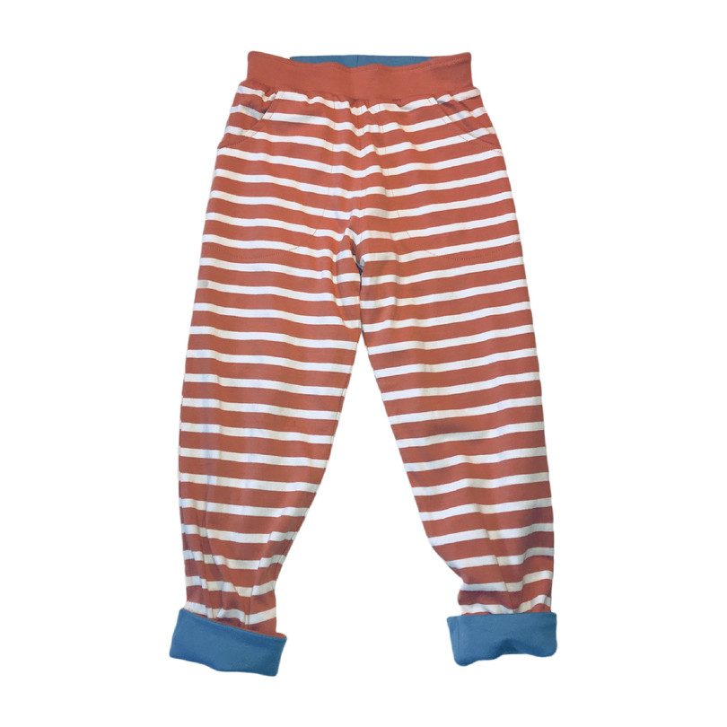 Reversible Cuff Joggers, Stripes Reversible Cuff Joggers, Stripes