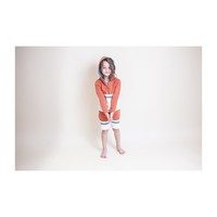 Reversible Hooded Raglan, Colorblock