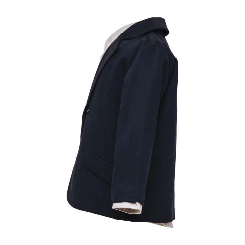 Huckleberry Blazer, Navy Twill Huckleberry Blazer, Navy Twill