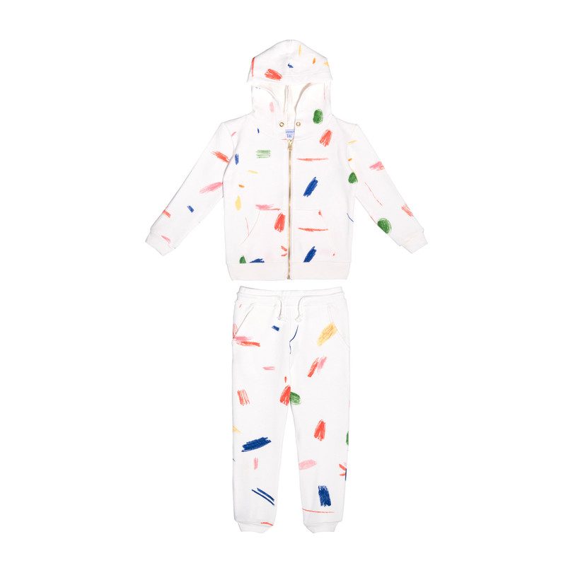 Sweatsuit Bundle, Multi Doodle Sweatsuit Bundle, Multi Doodle