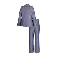 Two-Piece Suit Set, Navy
