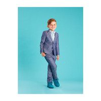 Two-Piece Suit Set, Navy