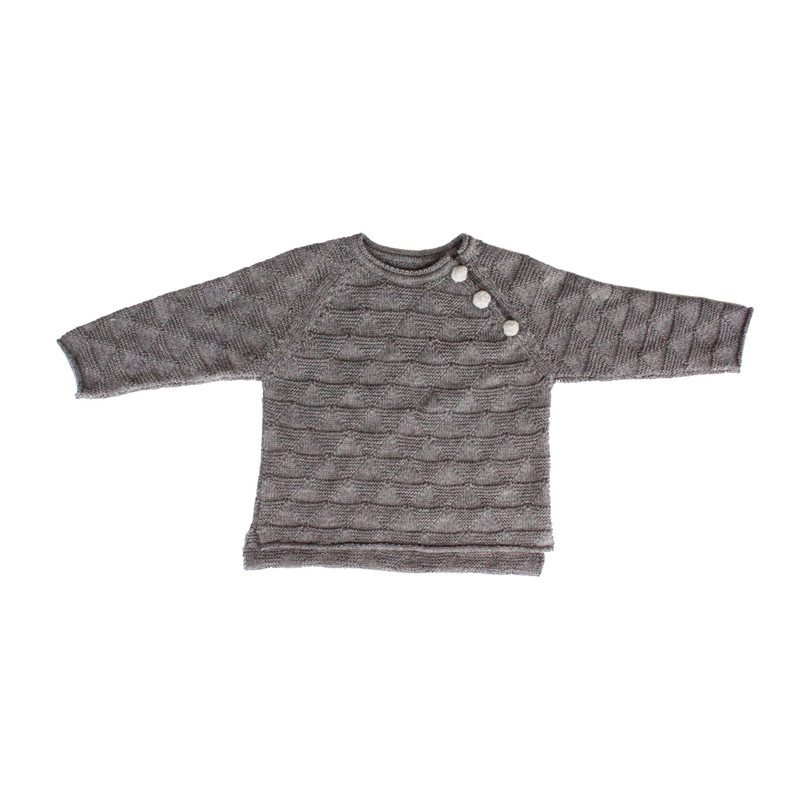 Triangle Sweater, Charcoal Triangle Sweater, Charcoal