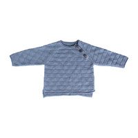 Triangle Sweater, Dusty Blue