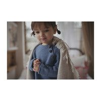 Triangle Sweater, Dusty Blue