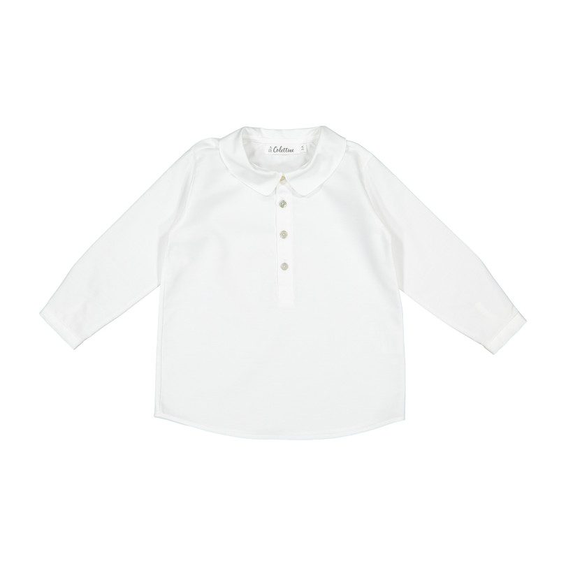 Valentin Shirt, White - Tops - Maisonette