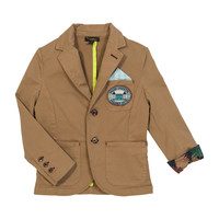 Piers Blazer, Sand Cotton Twill