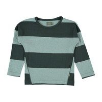 Luke Kids Tee, Light Blue and Green