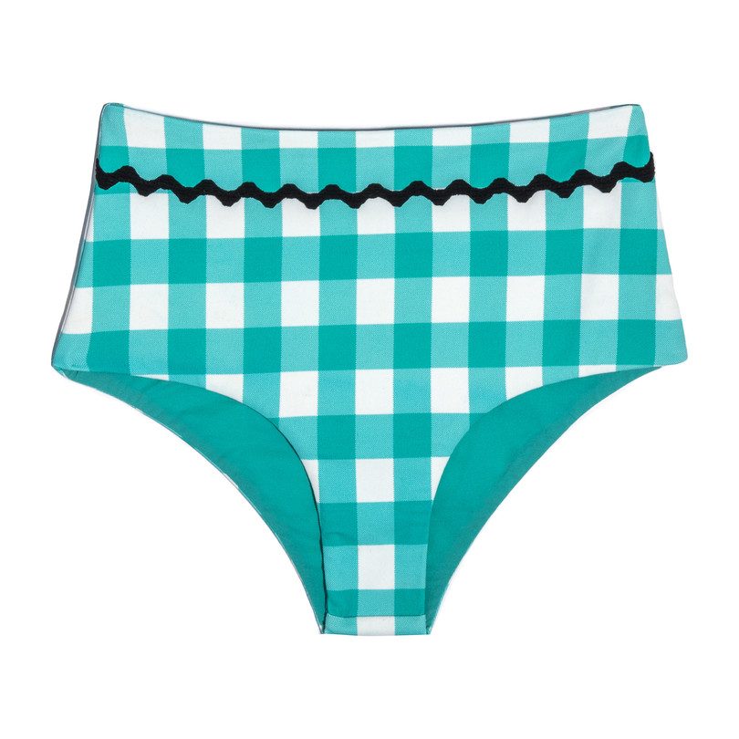 *Exclusive* Girls Honolulu Bottom, Mint Gingham *Exclusive* Girls Honolulu Bottom, Mint Gingham