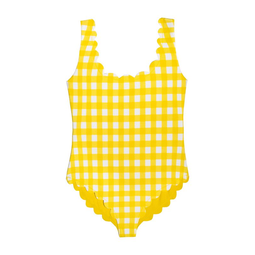 *Exclusive* Girls Palm Springs One Piece, Yellow *Exclusive* Girls Palm Springs One Piece, Yellow