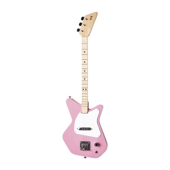 Pro 3-String Electric Guitar, Pink Pro 3-String Electric Guitar, Pink
