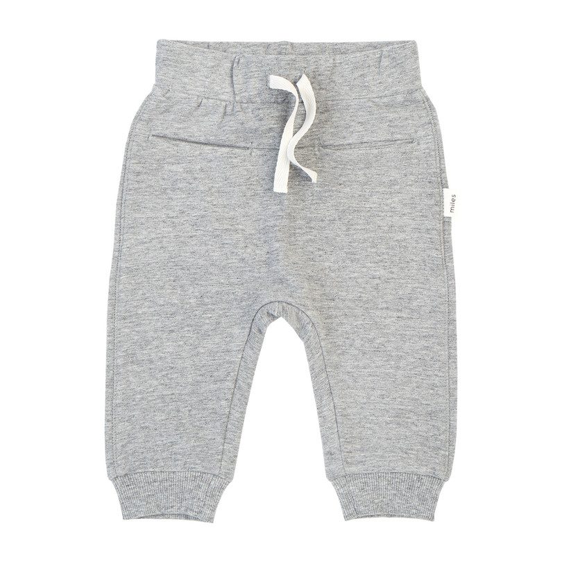 Miles Basic Jogger, Grey Mix Miles Basic Jogger, Grey Mix