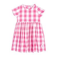 Sunday Dress, Bubblegum Gingham