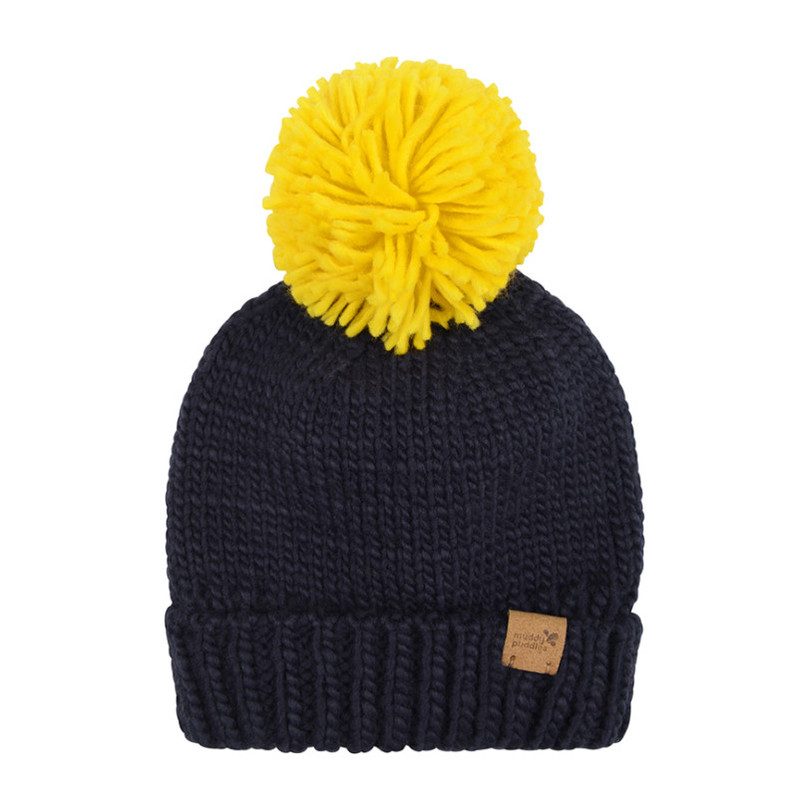 knitted bobble hat