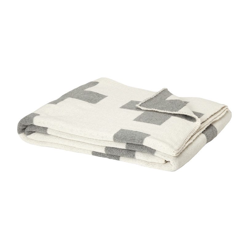 Reversible Swiss Cross Split Throw, Aluminum Reversible Swiss Cross Split Throw, Aluminum