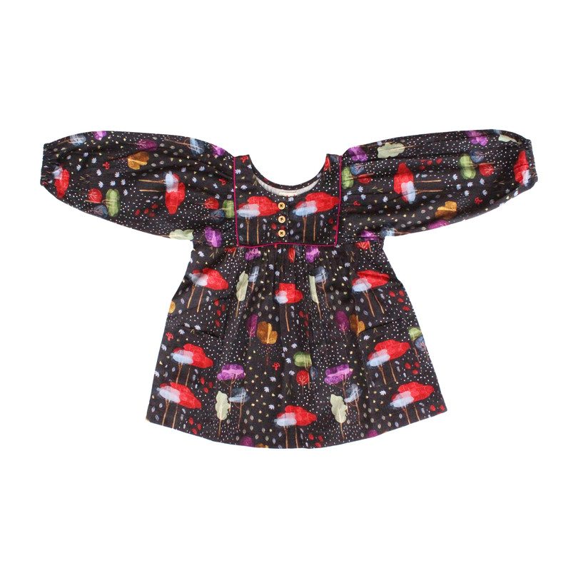 Baby Mila Dress, Magic Forest Baby Mila Dress, Magic Forest