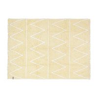 Hippy Washable Rug, Yellow