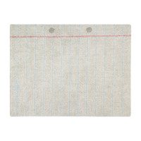 Notebook Washable Rug, Natural