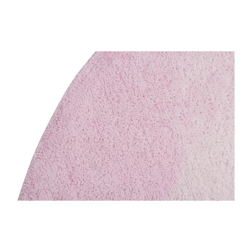 Tie-Dye Washable Rug, Pink Tie-Dye Washable Rug, Pink