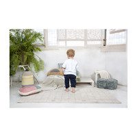 Notebook Washable Rug, Natural