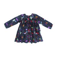Cleo Dress, Magic Forest Print