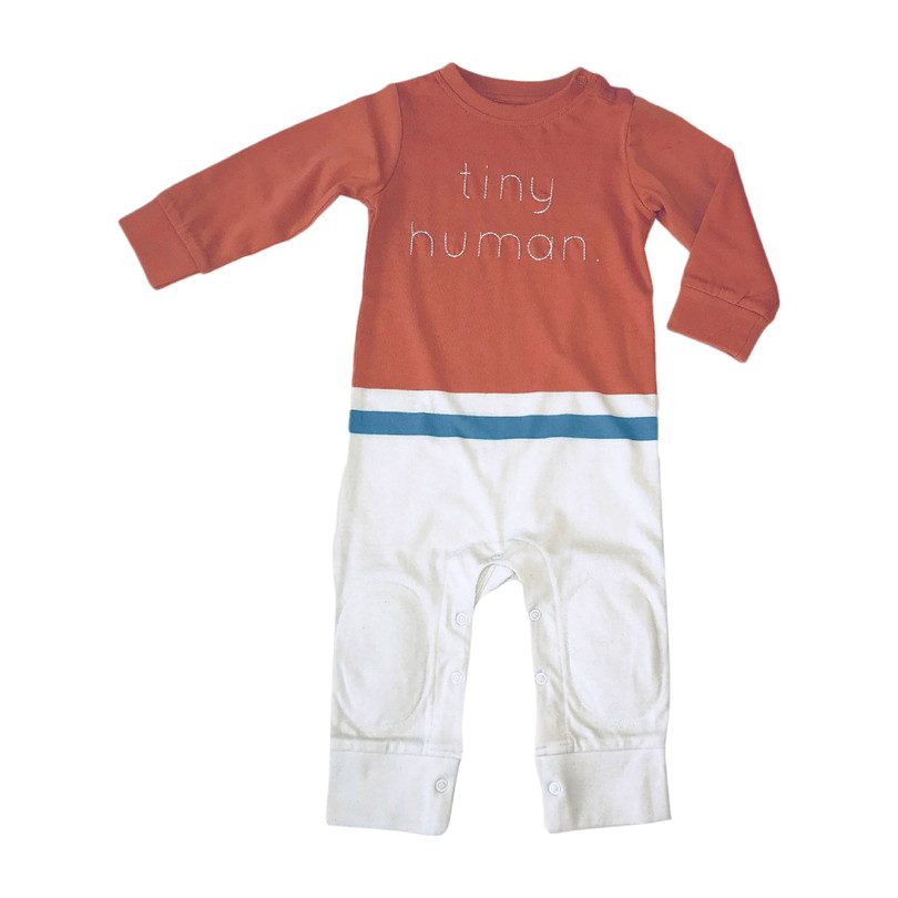 Colorblock Romper, Clay Colorblock Romper, Clay
